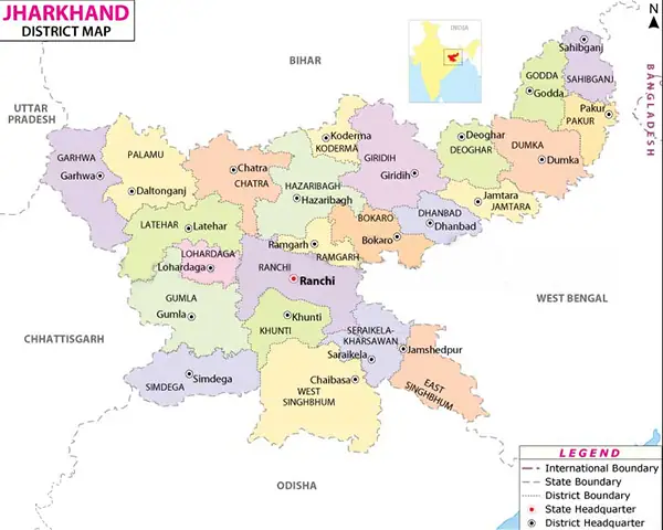 jharkhand district