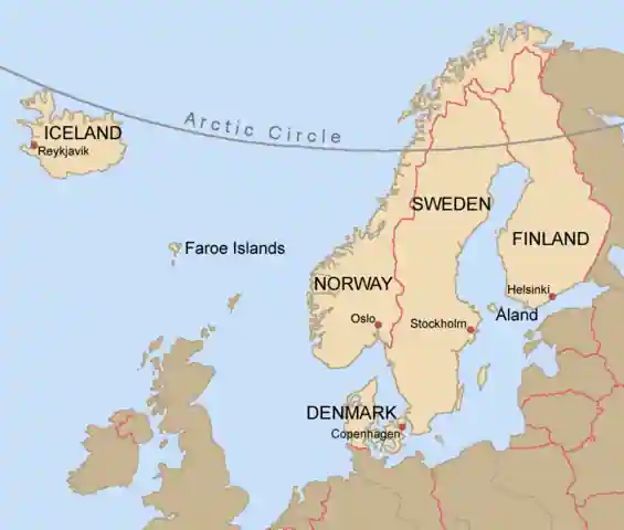 difference between scandinavian and nordic countries