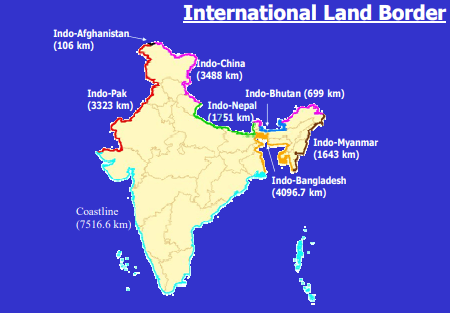 भारत का भौगौलिक विस्तार